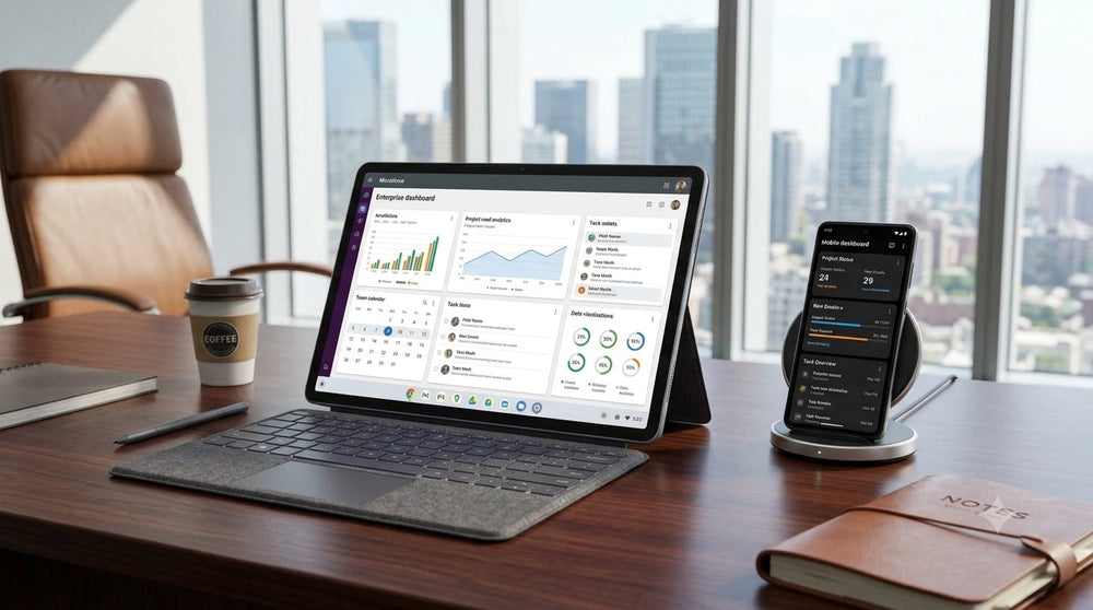 The Future of Connected Work: Flagship Phones & Android Tablets