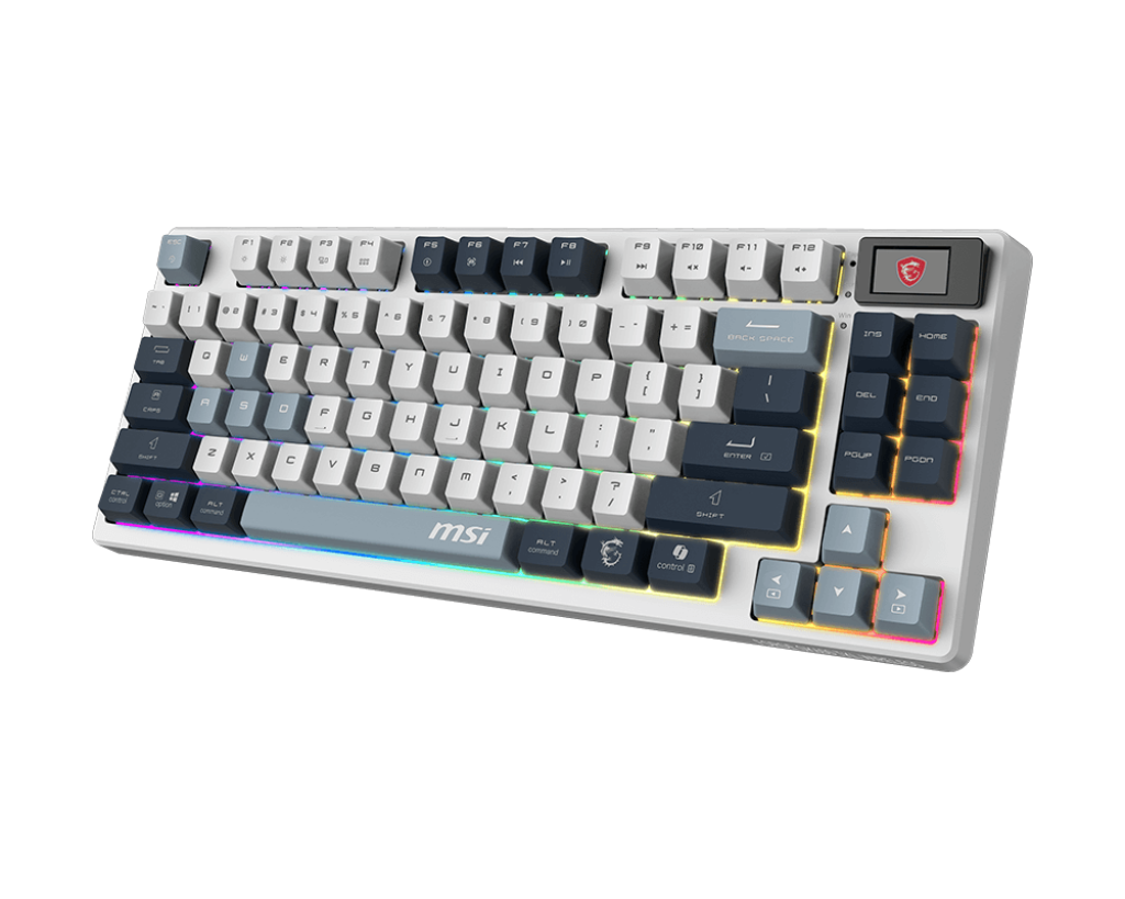 MSI FORGE GK600 TKL WIRELESS SKY KEYBOARD Aussie Custom Computers