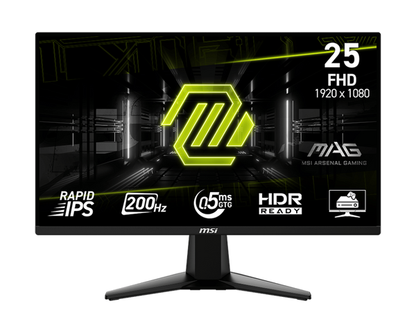 25" MSI MAG 255F E20 (FHD) GAMING MONITOR Aussie Custom Computers