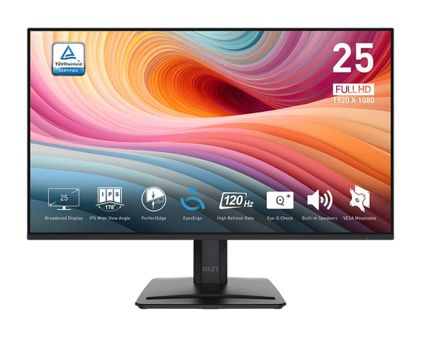 25" MSI PRO MP251 E2 (FHD) MONITOR Aussie Custom Computers