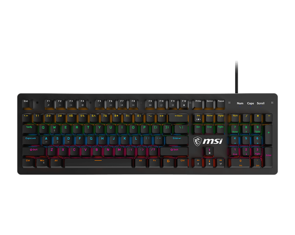 MSI FORGE GK300 MECHANICAL GAMING KEYBOARD Aussie Custom Computers