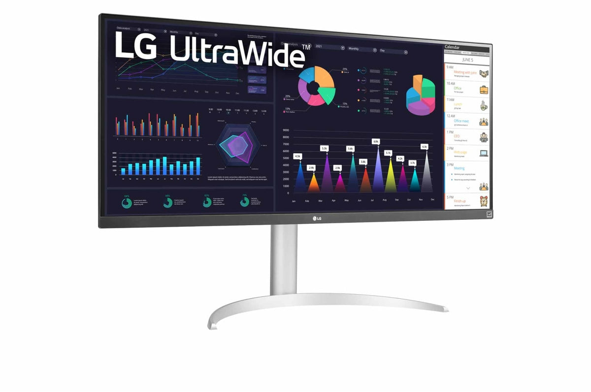 34" LG 34WQ650-W (UWHD) MONITOR Aussie Custom Computers
