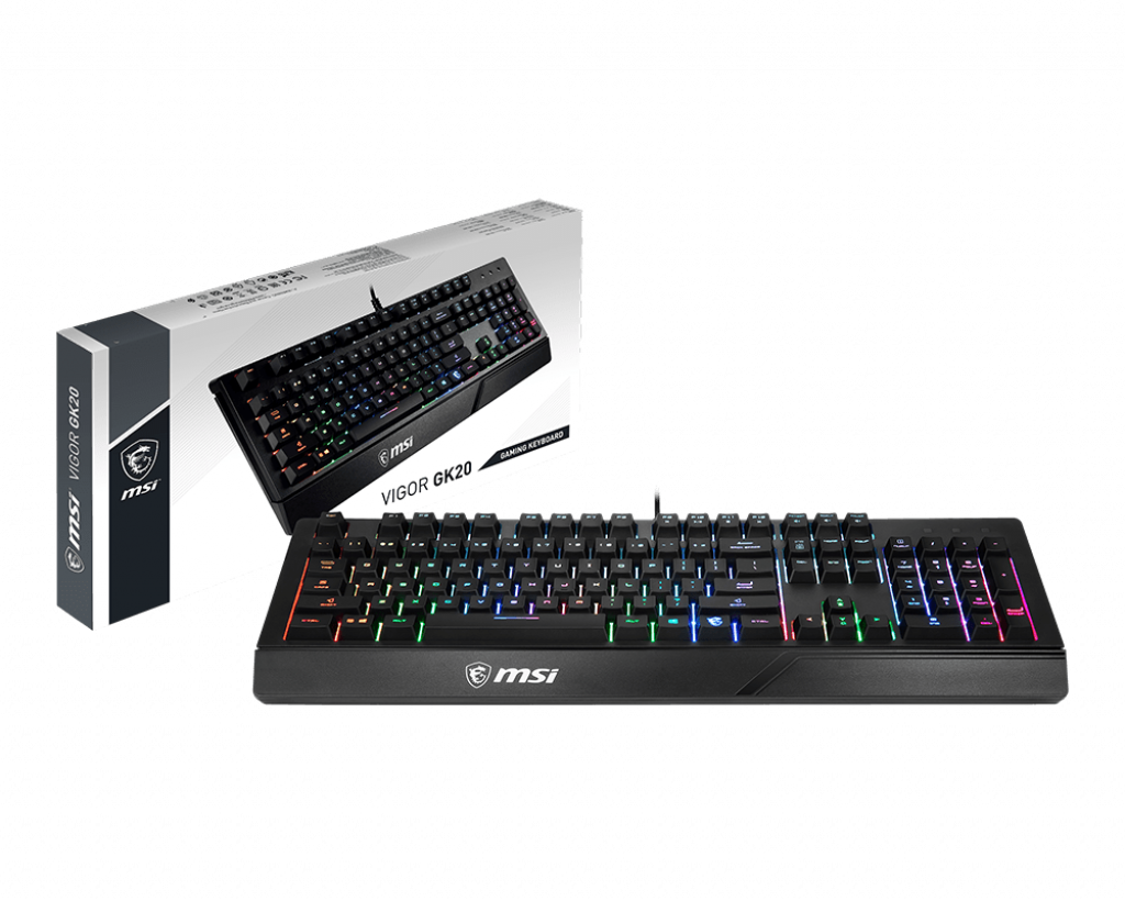 MSI VIGOR GK20 GAMING KEYBOARD Aussie Custom Computers