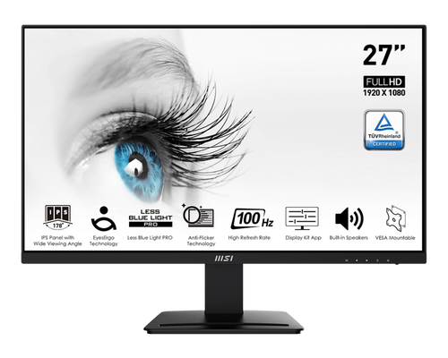 27" MSI PRO MP273A (FHD) MONITOR Aussie Custom Computers