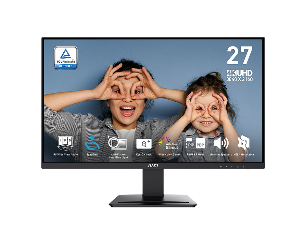 27" MSI PRO MP273U (4K UHD) MONITOR Aussie Custom Computers